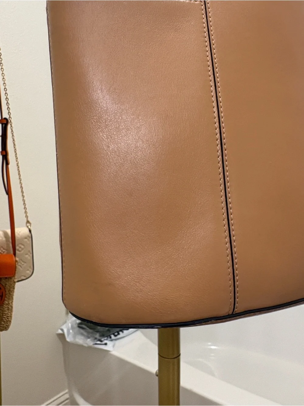 Camel Tory Burch Tote